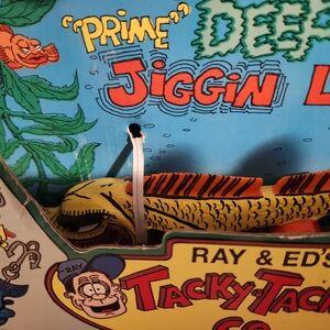 Deep Sea Jiggin Lure - Blue and Orange. Ray & Ed's